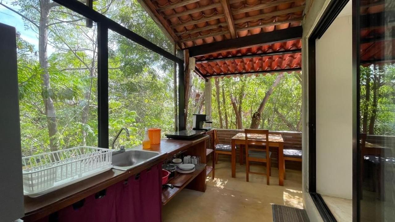 Centro Sati Bungalow Cuatunalco Buitenkant foto